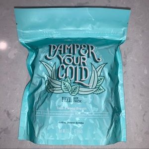 Pamper Your Cold Fizi Bath Bombs - Pack of 6